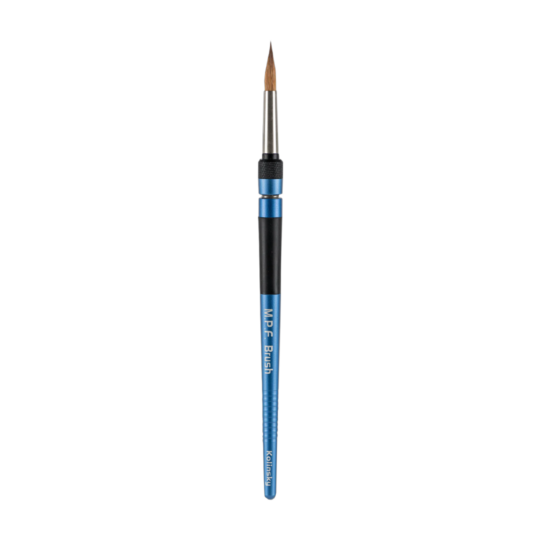 MPF Spring Brush, Kolinsky # 6, Light Blue