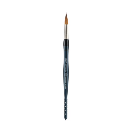 Optimumâ„¢ Spring Ceramic Brush, Size 8, Midnight Blue