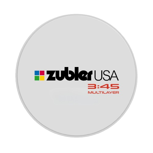 Zubler 3:45 Multilayer Zirconia