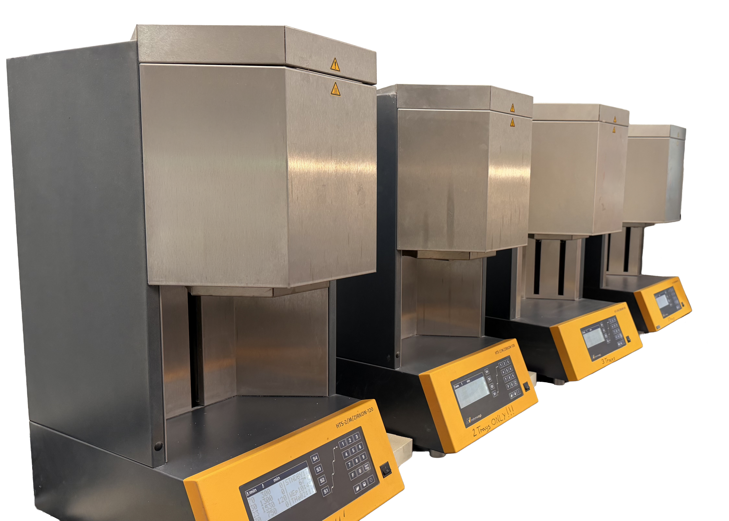 4 Mihm-Vogt HTS-2 sintering furnaces lined up
